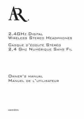 Acoustic Research Headphones AWD205-page_pdf